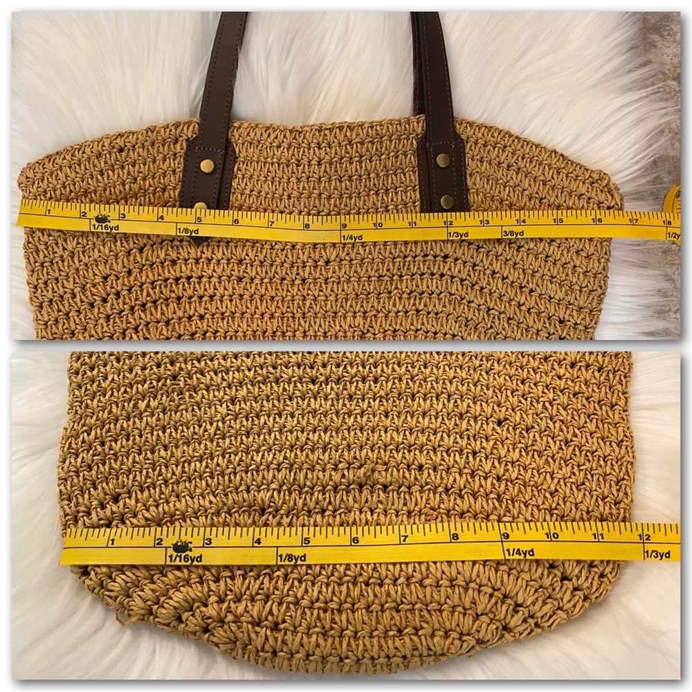 👜 J.Crew Straw Market Tote Bag – SOLD OUT Online! - Picture 5 of 6